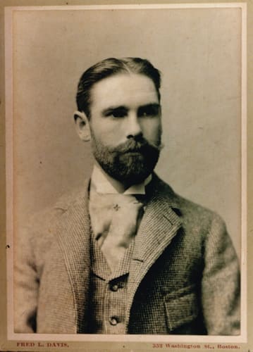 Photo of John Leslie Breck by Fred L. Davis Boston, c. 1895