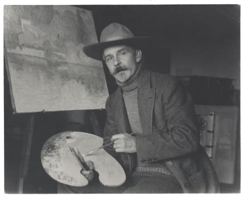 Photo of Henry Fitch Taylor. Archives of American Art Journal, v. 27, no. 2, p. 15.