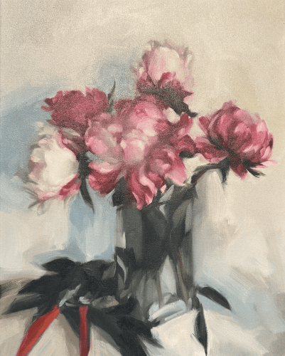 Robin Danely Paintings , at Worton Kitchen Garden, Oxfordshire