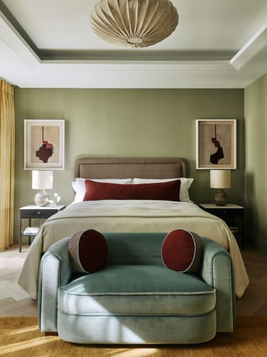 Interior project featuring work by Hannah Ludnow