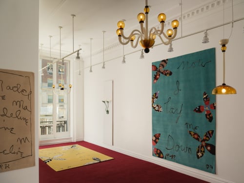 Forbes, The Spirit Of Rene Ricard Lives On In A New Collection Of Rugs