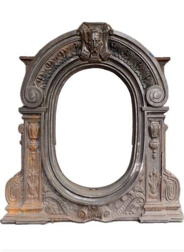 Neoclassical Style Cast Iron Window Surround, Mid-late 19th