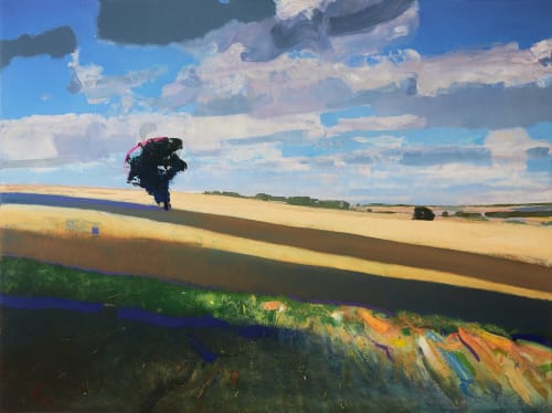 Mains of Craigmill, Oil on canvas, 50 x 50cm