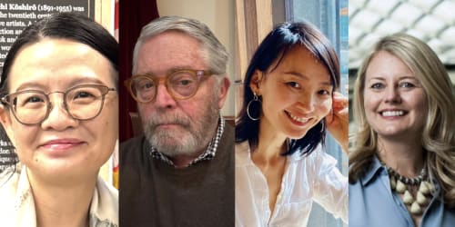 From left to right: Dr. Ying-chen Peng, Jeff Kelley, Dr. Mia Yinxing, Dr. Dorothy Moss.