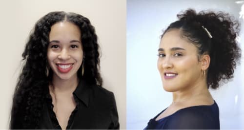 Pictured: Kathryn Benjamin Golden, Ph.D (left) & Melanie White, Ph.D (right)