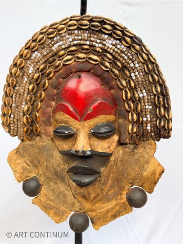 African Mask from West Africa, Ancestral mask from the Dan people