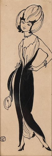 Gerda Wegener, Fashion illustration, c.1920