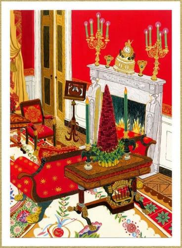 Red Room by Cindi Holt to be Highlighted in 2004 White House Christmas Card