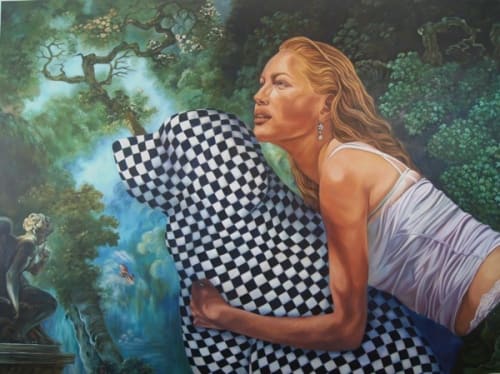 Devon Nowlin, Don't Deny Your Heart, Oil on Canvas