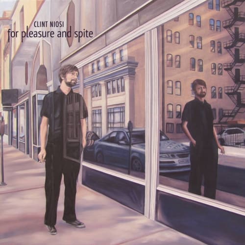 The cover of Clint Niosi’s new album For Pleasure and Spite, by Devon Nowlin.