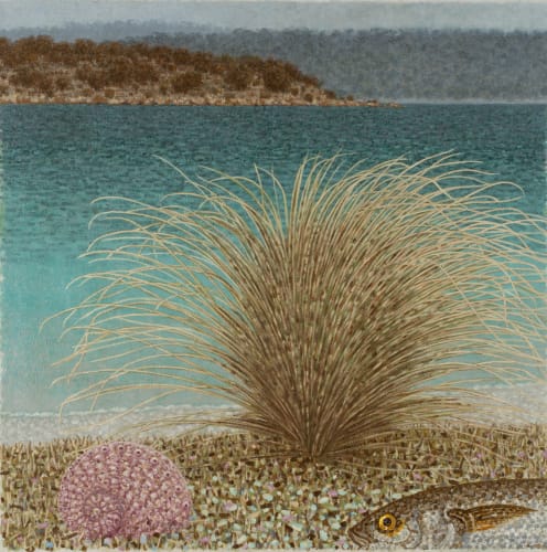 Richard Wastell, Fishing, painting