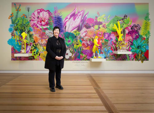 Joan Ross, Those trees came back to me in my dreams | National portrait gallery canberra |