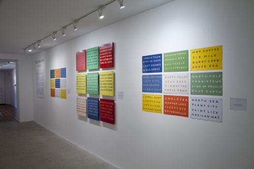 William Allen Installation View, Cade Tompkins Projects