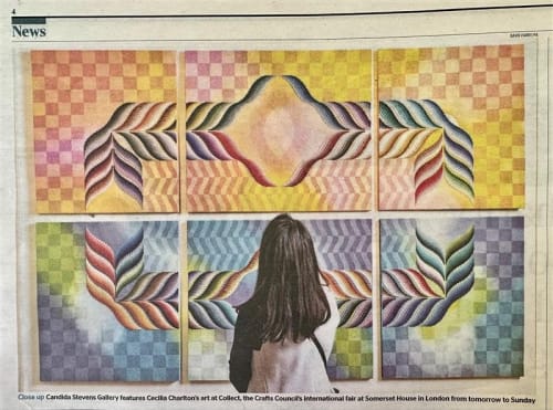 The Times - Collect art fair (featuring Cecilia Charlton)