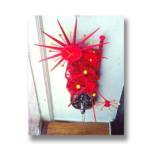 Assemblages from the Netherlands Hotel , solo exhibit at Imperfect Utopia Gallery, (and other Imperfect Utopia images), Miami Beach, Florida