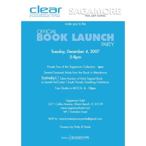 Miami Artist Book Party