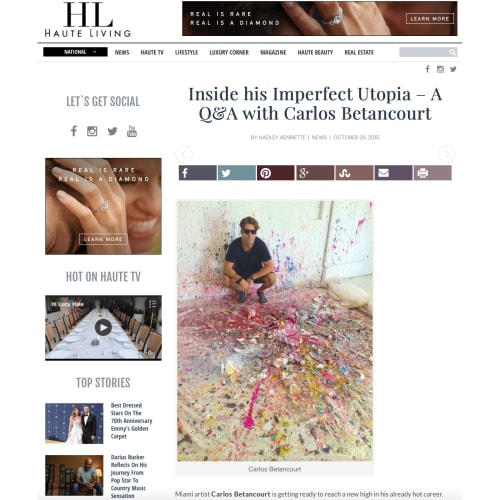 Living Inside his Imperfect Utopia