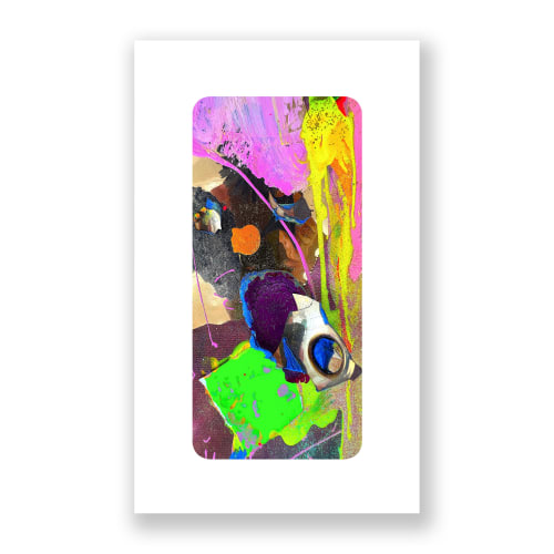 Splendid Details 46, 2023 $1800.00, ONE OF KIND, HAND SIGNED PRINT ON PAPER.