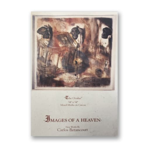 Images of Heaven, $35.00 , solo exhibition brochure, St Thomas University, 1997