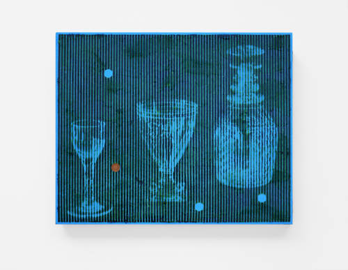 Francisco Valdés, English Glass, 2025, oil on canvas