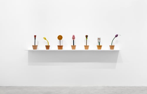 Installation view, Feliciano Centurión: Hope in Bloom, Cecilia Brunson Projects, 2024