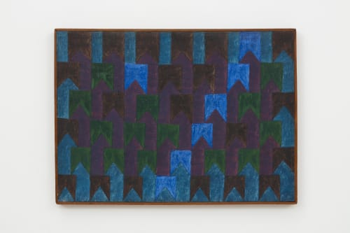 Alfredo Volpi, Untitled, 1960, tempera on canvas