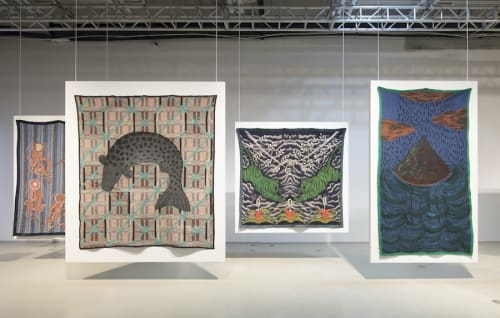 Feliciano Centurion, installation view at the 13th Shanghai Biennale Bodies of Water, Shanghai, 2021. © Power Station of Art