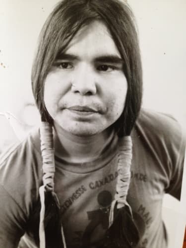 Ahmoo Angeconeb in his youth, photographer unknown.