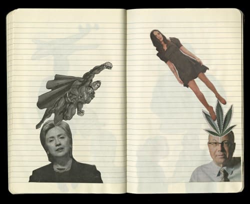 Barbara Astman, Daily Collage #3, 2011