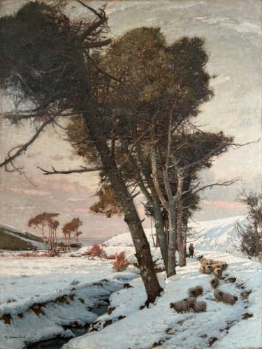 Lamorna Birch, Winter's Path
