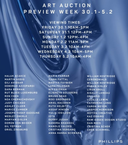 Gallery artists at Phillips: Deborah Azzopardi and Cristina Schek | BFAMI 2026 Art Auction