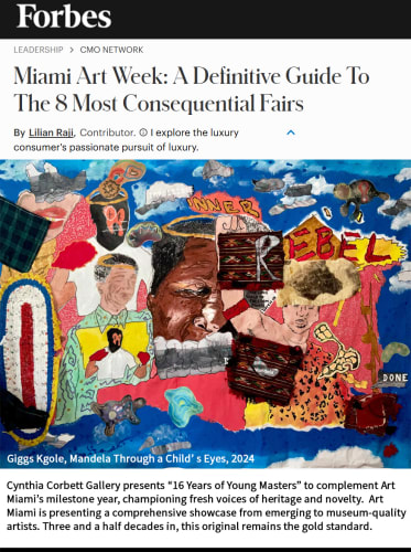 Forbes Feature | Young Masters at Art Miami