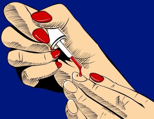 Deborah Azzopardi, Femme Fatale (2016). Courtesy of Cynthia Corbett Gallery.
