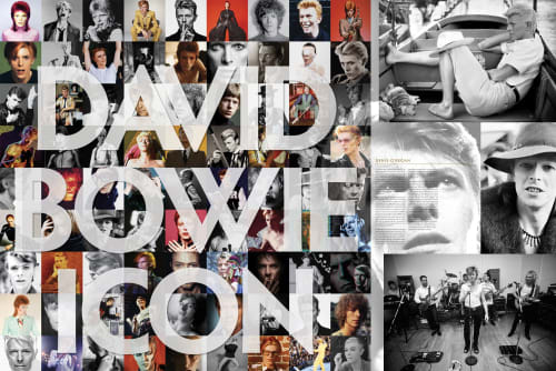 David Bowie 'Icons' book cover