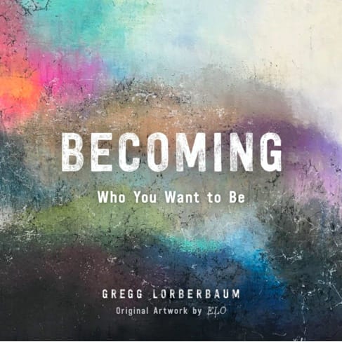 "Becoming: Who You Want to Be" book cover design