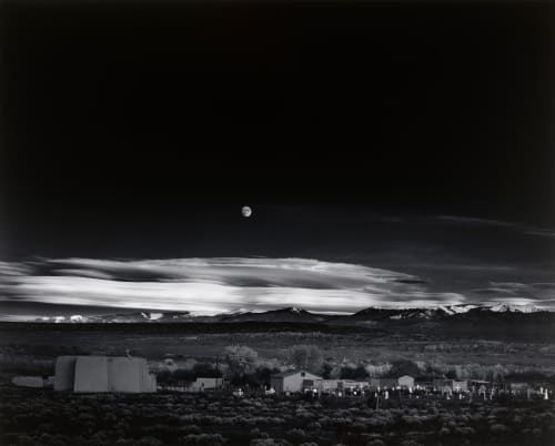Ansel Adams, Moonrise, Hernandez, New Mexico, 1941