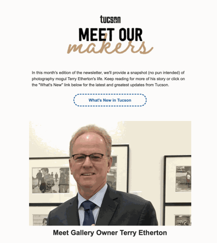 Visit Tucson Interview with Terry Etherton