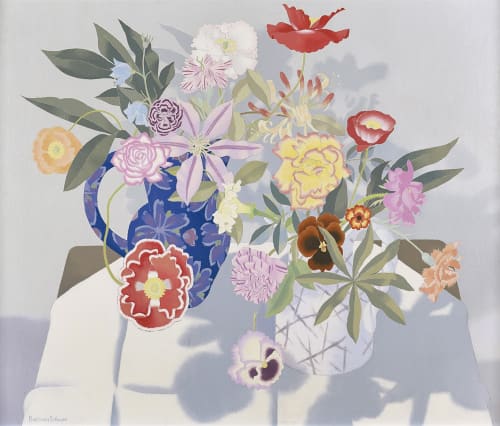Flowers Posing, exhibited 2021 - SOLD
