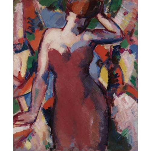 Woman in a Hat, exhibited 2013 - SOLD