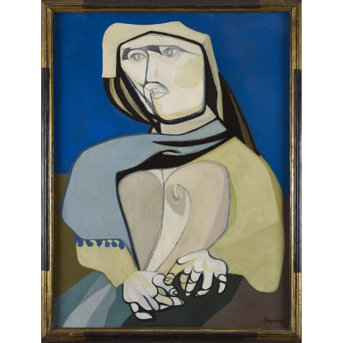 Woman in Shawl, exhibited 2013 - SOLD
