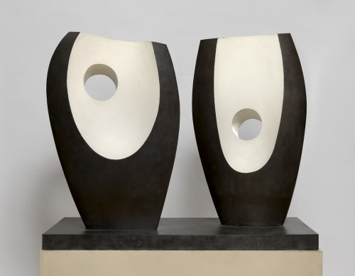 Two Forms with White (Greek), 1969, exhibited 2010 - SOLD