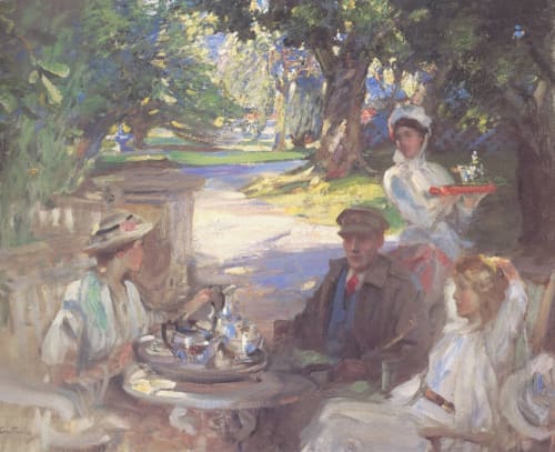 The Garden Party, exhibited 2011 - SOLD