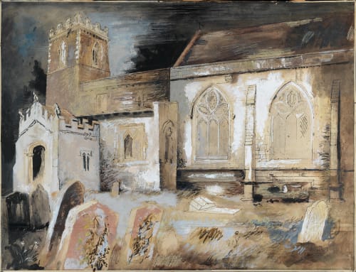 Cotterstock Church, 1940 - SOLD