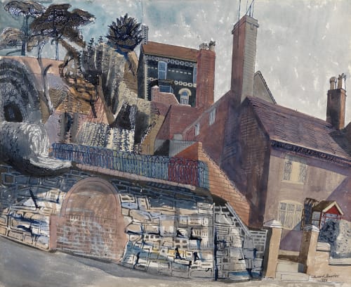 House at Ironbridge, 1956 - SOLD