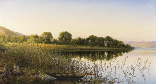 Waller Hugh Paton RSA RSW (1828-1895), Loch Achray, signed and dated 1859, oil on canvas