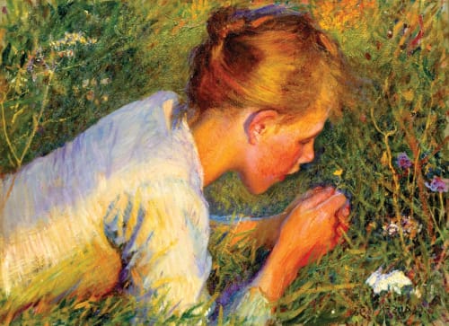 George Clausen, The Little Flowers of the Field, 1893
