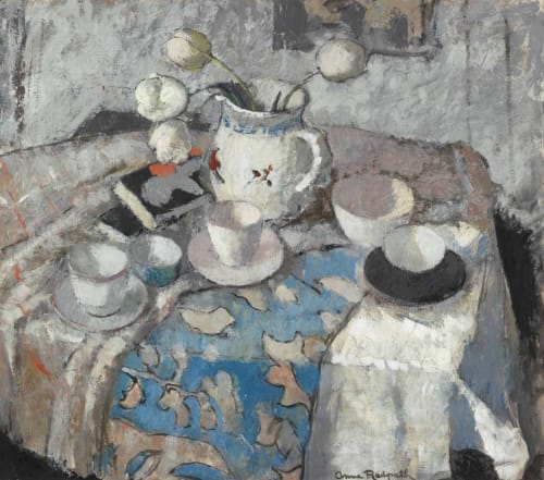 Anne Redpath, Pink and Grey Still Life 1942