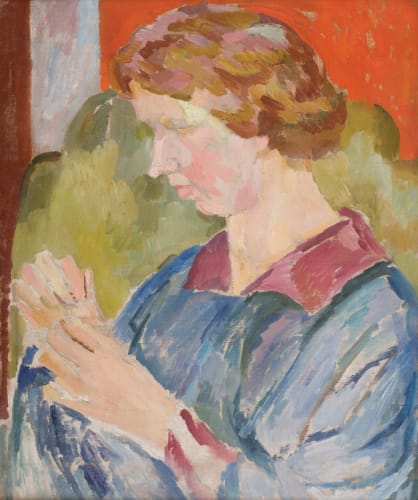 Vanessa Bell, Portrait of Faith Henderson