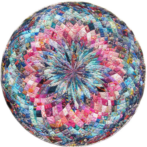 Vanessa Michel, Madrugada in Mourning (2014-15), hand-sewn quilt