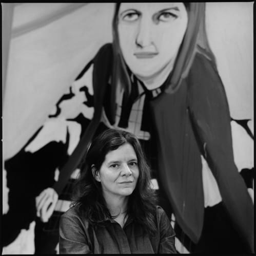 Chantal Joffe, Retrato, 2015. Fotografía: Nicholas Sinclair. Cortesía de la artista y de Victoria Miro, Londres.